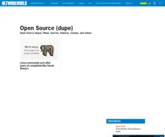 Linuxworld.com(Open Source (dupe)) Screenshot