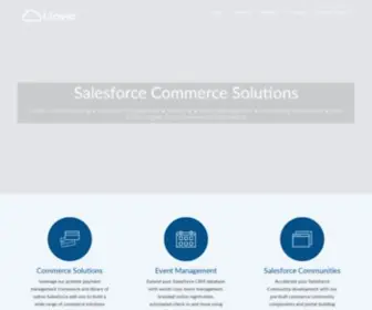 Linvio.com(Salesforce Commerce Solutions) Screenshot