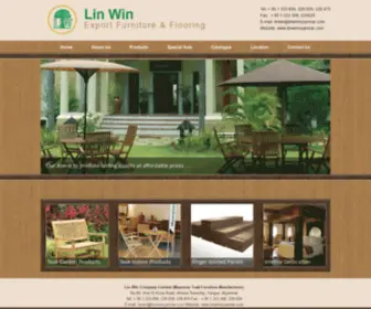 Linwinmyanmar.com(Lin Win Company) Screenshot