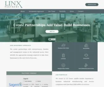 Linxpartners.com(Linx Partners) Screenshot