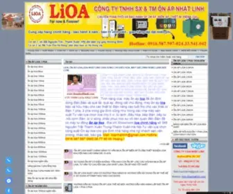 Lioanhatlinh.com(ON AP LIOA) Screenshot
