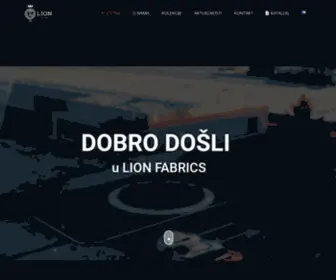 Lion-DOO.com(Lion Fabrics) Screenshot