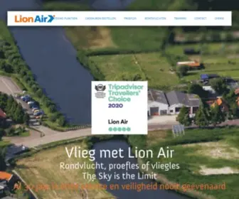 Lionair.nl(Vliegschool Rotterdam Lion Air) Screenshot