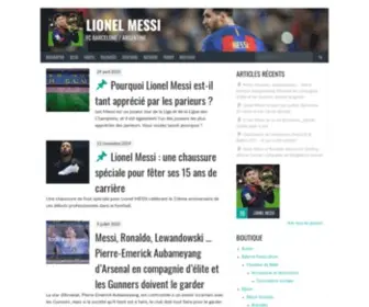 Lionel-Messi.eu(Lionel Messi) Screenshot