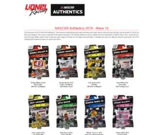 Lionelauthentics.com(Lionel Racing) Screenshot