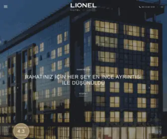 Lionelhotel.com.tr(Lionelhotel) Screenshot