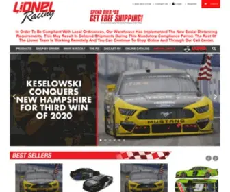 Lionelracing.com(Lionel Racing NASCAR Store) Screenshot