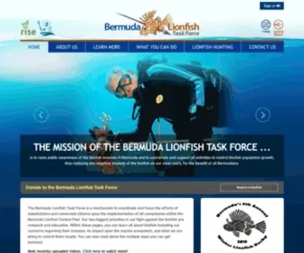 Lionfish.bm(Bermuda Lionfish Task Force) Screenshot