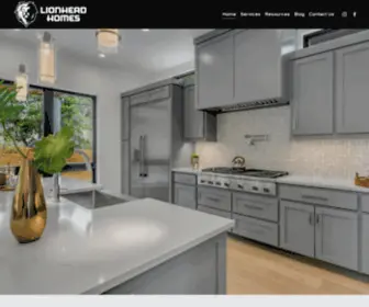 Lionheadhomes.com(East Idaho Custom Home Builder) Screenshot