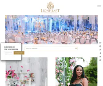 Lionheartevents.com(Lionheart Events) Screenshot