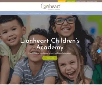 Lionheartkid.org(Infant, Toddler, K) Screenshot