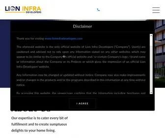 Lioninfradevelopers.com(Lioninfra) Screenshot