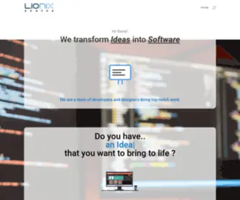 Lionix.com(Lionix) Screenshot