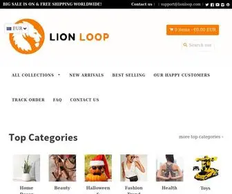 Lionloop.com(In the jungle of shopping) Screenshot