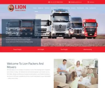 Lionpackers.com(Lion Packers and Movers Bangalore) Screenshot