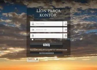 Lionparcakontor.net(Lion) Screenshot