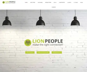 LionpeopleGlobal.com(Lion People Global) Screenshot