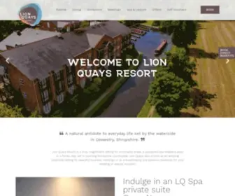Lionquays.co.uk(Lion Quays Resort) Screenshot