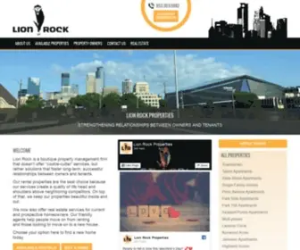 Lionrockproperties.com(Lionrockproperties) Screenshot