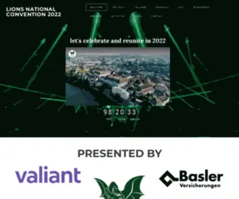 Lions-Ncbasel.org(LIONS NATIONAL CONVENTIONWelcome) Screenshot