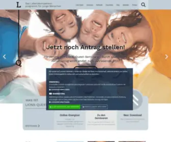 Lions-Quest.de(Das Lebenskompetenzprogramm für junge Menschen) Screenshot