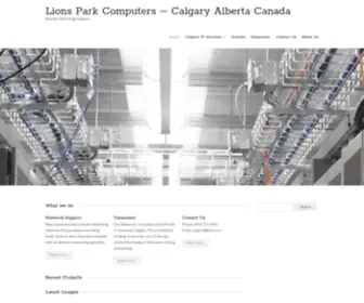 Lions.com(Lions Park Computers) Screenshot