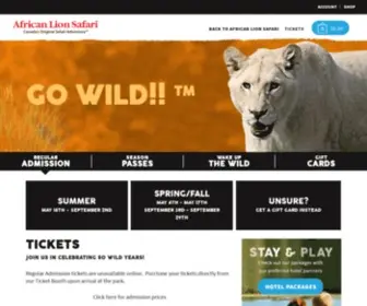 Lionsafaritickets.com(African Lion Safari) Screenshot