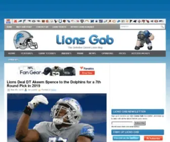 Lionsgab.com(Lions Gab) Screenshot