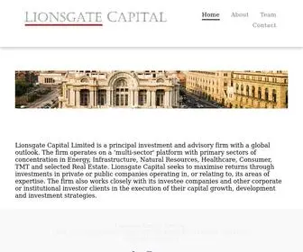 Lionsgate-Capital.com(Lionsgate Capital) Screenshot