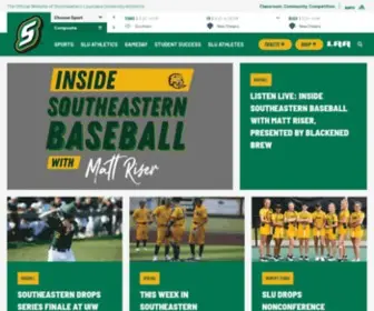 Lionsports.net(Southeastern Louisiana University Athletics) Screenshot