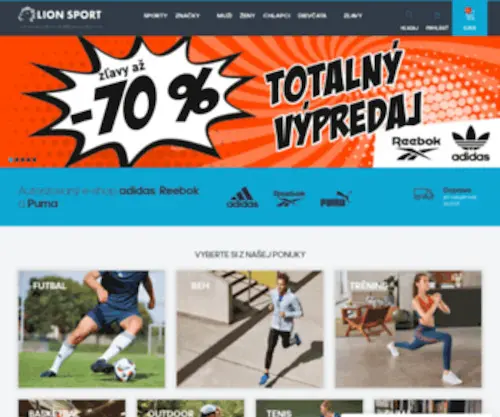 Lionsport.sk(Oblečenie) Screenshot