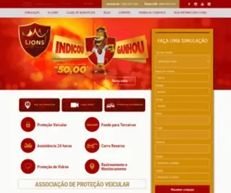 Lionsprotecaoveicular.com.br(Proteção Veicular) Screenshot