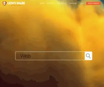 Lionssharedigital.com(Austin Web Design Firm) Screenshot