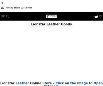 Lionstarleather.com(LionStar Leather) Screenshot