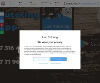 Liontutoringinternational.com(Lion Tutoring) Screenshot