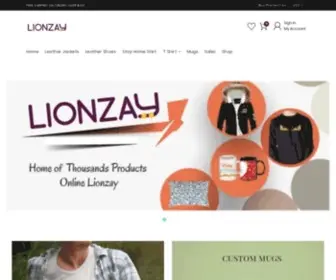 Lionzay.com(Home of Thousands Products Online Lionzay) Screenshot