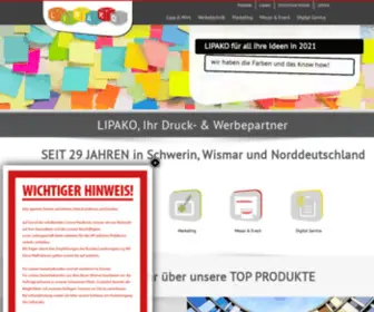 Lipako.de(Lipako Druck) Screenshot