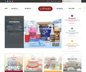 Liparifoods.com(While distributing great food brands) Screenshot