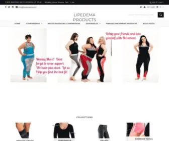 Lipedemaproducts.com(Lipedema Products) Screenshot