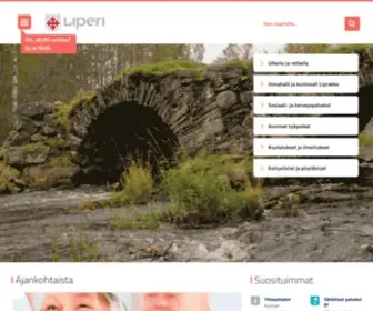 Liperi.fi(Etusivu) Screenshot