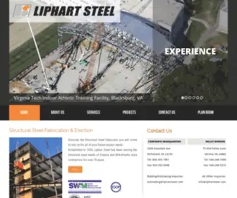 Liphartsteel.com(Just another WordPress site) Screenshot