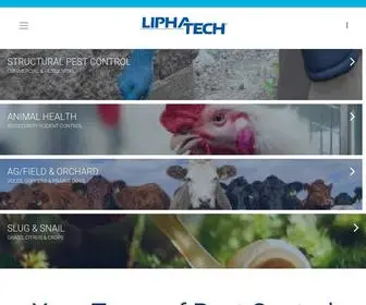 Liphatech.com(Professional pest control products) Screenshot