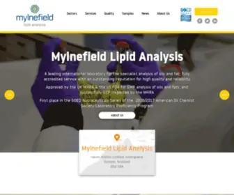 Lipid.co.uk(Mylnefield Lipid Analysis) Screenshot