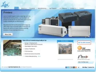 Lipidata.in(Printers, ATM, Kiosk & Self Service Terminals) Screenshot