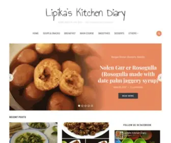 Lipikaskitchendiary.com(Home made) Screenshot