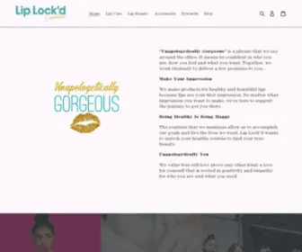 Liplockdcosmetics.net(Lip Lock'd Cosmetics) Screenshot