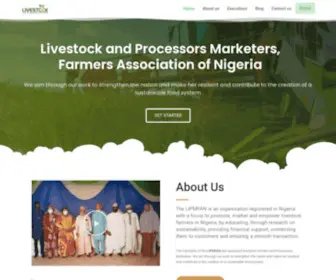 Lipmfan.com.ng(Livestock and Processors Marketers) Screenshot