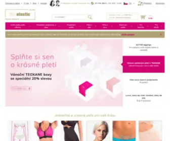 Lipoelastic.cz(Partner Vaší krásy a výrobce pooperačního prádla od 2002) Screenshot