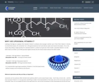 Liposomal-Vitaminc.com(Liposomal Vitamin C is the best form of Vitamin C to take) Screenshot