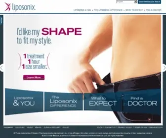 Liposonix.com(Liposonix®) Screenshot